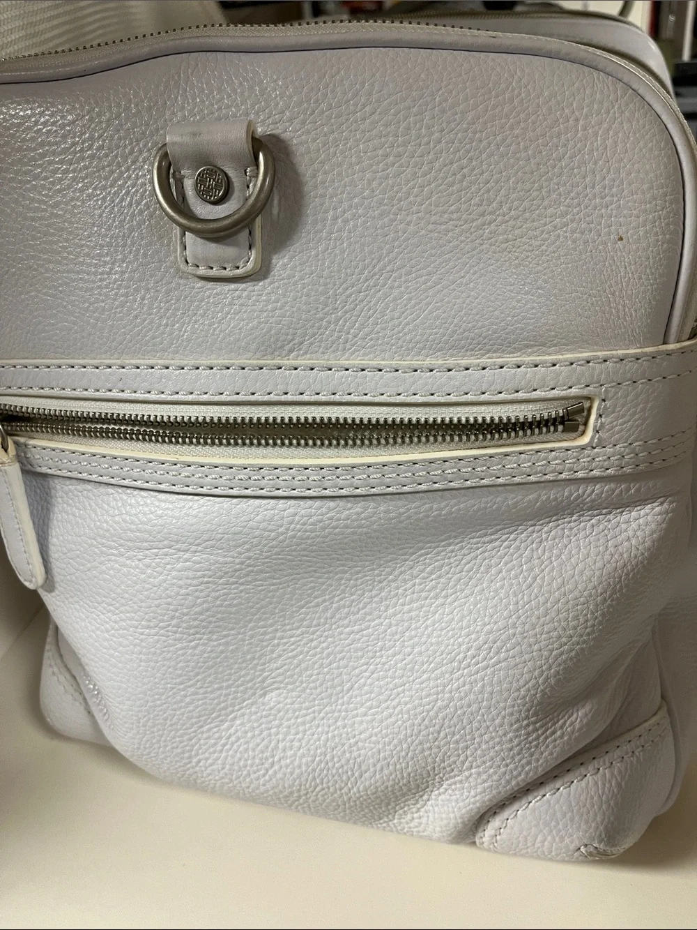 Cole Haan Jordan leather duffel bag
